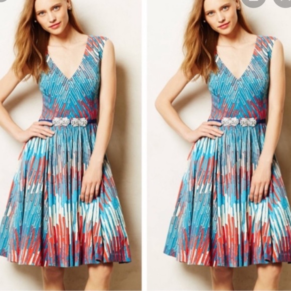 Tracy Reese Dresses & Skirts - Plenty by Tracy Reese Red White and Blue Dress NWT NEW SZ4